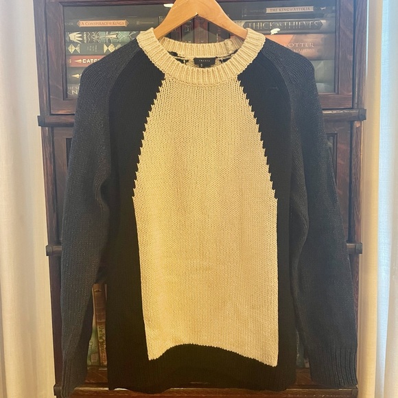Theory Primlee Aria Alpaca Blend Colorblock Sweater 🦙 - Picture 3 of 6
